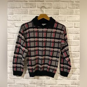 Kenneth Too Vintage Plaid Sweater